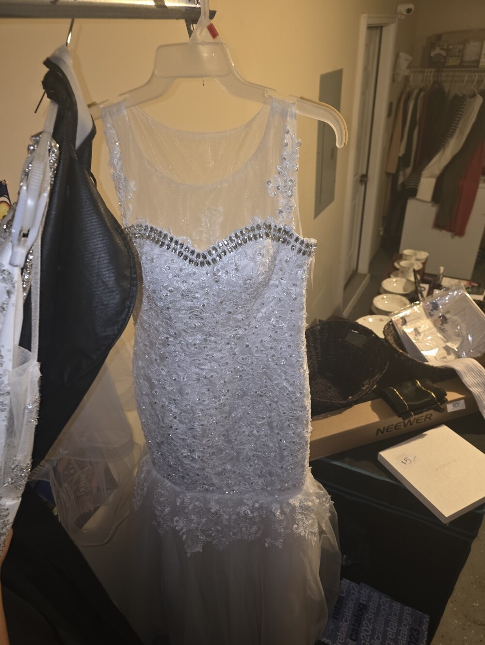 WOW! Bedazzled Mermaid Wedding Dress